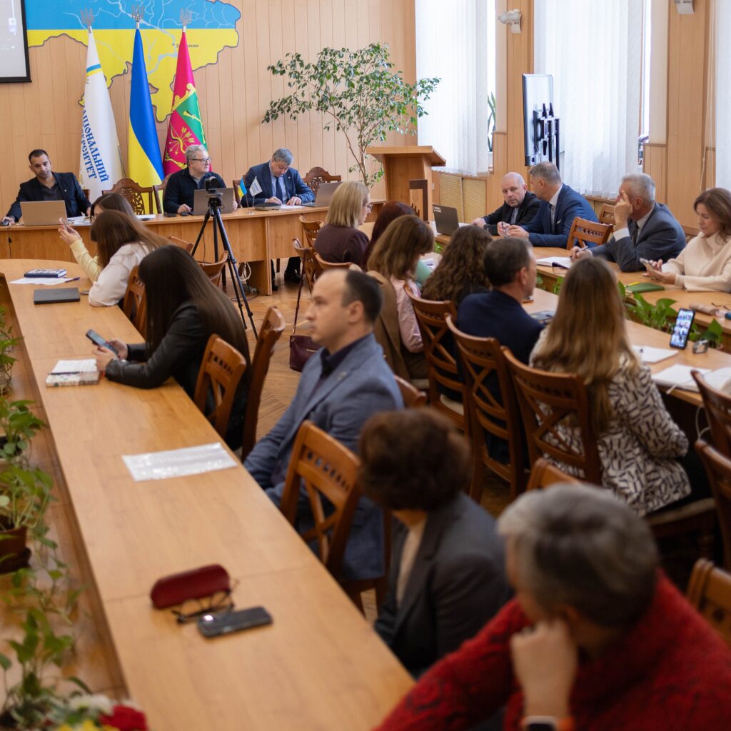Засідання Вченої ради НУ «Запорізька політехніка»
